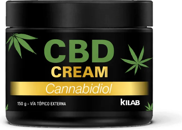Pote de CBD CREAM Cannabidiol, 150 g, vía tópica externa